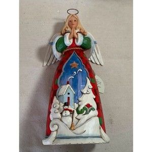 Jim Shore Angel May Love Dwell Here Forever Polyresin 4059762